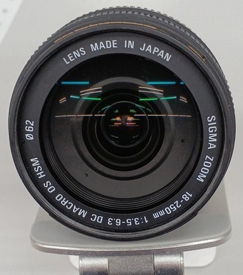 Sigma 18-250mm f/3.5-6.3 DC Macro OS Nikon Lens Telephoto Zoom Used
