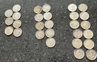 Roosevelt dimes 1955  28 total, 12P, 9S, 7D lower mintage on all