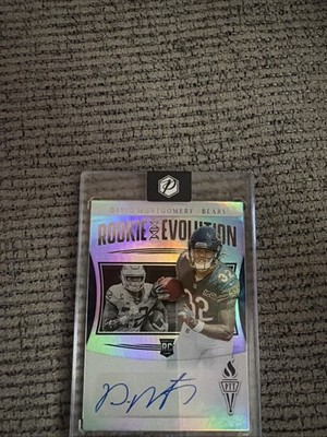 2019 Panini Passing the Torch Rookie Evolution 68/99 David Montgomery Auto 2r7