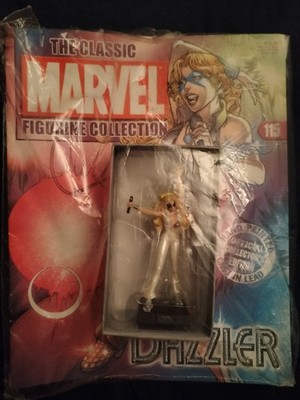 Eaglemoss Marvel Classic Figurine Collection  # 115 Dazzler + Magazine