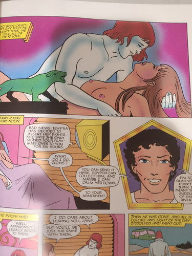 Silver Metal Lover VF Trina Robbins ROBOTIC ROMANTIC Sci-Fi GN 1985 Harmony R934 - Picture 5 of 5