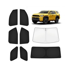 KUST Car Window Shades for Toyota 4Runner 2025-2026 Windshield Sun Shade Side...