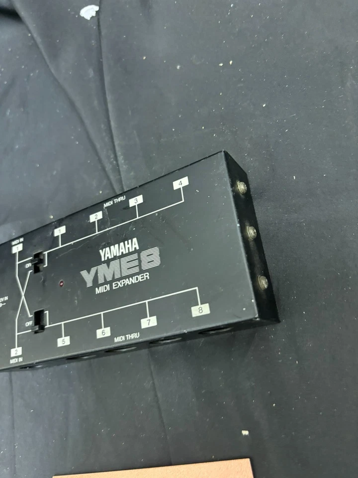 [Getestet] Yamaha YME-8 MIDI Expander Interface Midi Thru Box Made in Japan - Bild 2 von 4