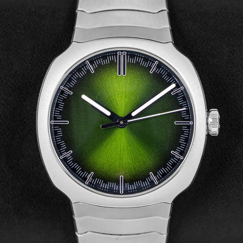 H. Moser & Cie Streamliner Centre Seconds Auto Steel 40mm Gree...