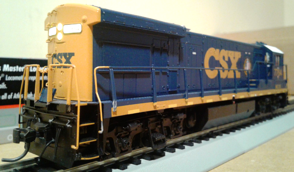 HO SCALE ATLAS GE U36B CSX "MCVX SAFETY TRAIN" #7764 10003786 DCC ...