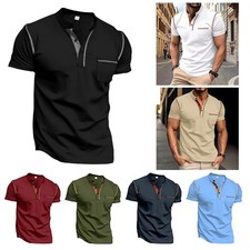 Poloshirt Herren Kurzarm Schnelltrocknend Atm...