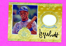 2001 Donruss Jersey Kings GEORGE BRETT  Patch Auto 17/50