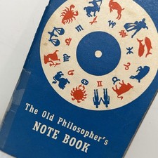 1944 Vintage The Old Philosopher's Note Book Paperback See Pics! /231e 1944 Vintage The Old Philosopher's Note Book Paperback See Pics! /231e