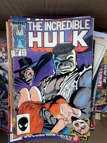 80 x Marvel Comics and books - Collectors item- Rare Vintage Collection inc HULK