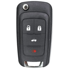 Keys4Less Replacement Button flip Style Keyless Entry Remote Key Fob PN 13504200