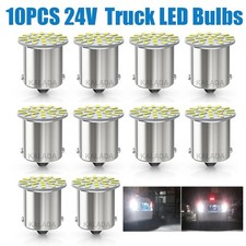 10x 1156 BA15S P21W R5W R10W LED Bulbs 12V 24V Truck Reverse Interior Light
