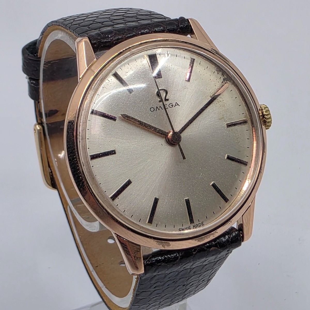 1962 Omega Manual Wind 18k Yellow Gold Cal. 286 Mens Dress Watch