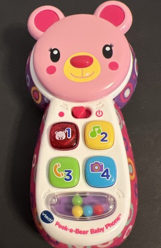 Baby Peek-a-Bear Phone Vtech 2016 Works Great!