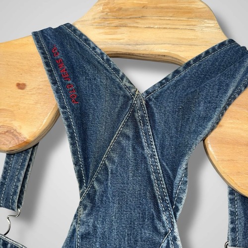Polo Jeans Co. Ralph Lauren Denim Overalls Size Large Vintage Workwear Casual - Bild 6 von 19