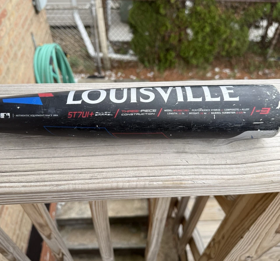 "Bate de béisbol 32"" Louisville Slugger 719 Select -3 gotas 5 barril de aleación EE. UU. ST7UI+" Foto 4 de 4