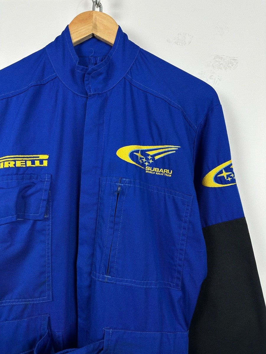 Men's 90s Vintage Subaru World Rally Team WRC Racing Coveralls