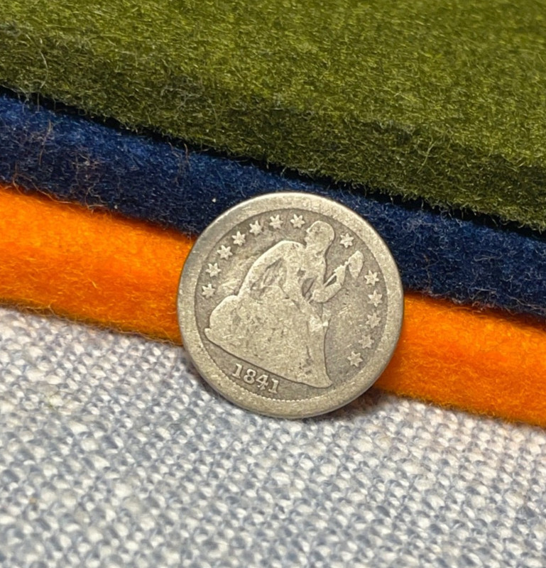 US Type: 1841 O dime.  Good+ (#100618)