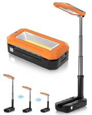 HOMECHOOSE LED Work Light Rechargeable Work Light with Magnet Base & Hanging ...