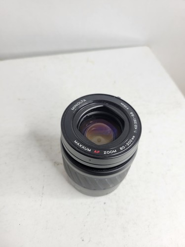 Minolta Maxxum AF Zoom 80-200mm 1:4.5(22) Camera Lens - Tested