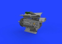 Bf 109G-2/ G-4 Engine Print - Eduard - / 1:72 - Eduard 672353