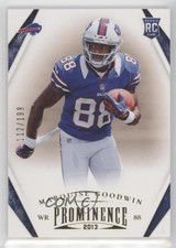 2013 Panini Prominence Gold 112/199 Marquise Goodwin #166 z6b