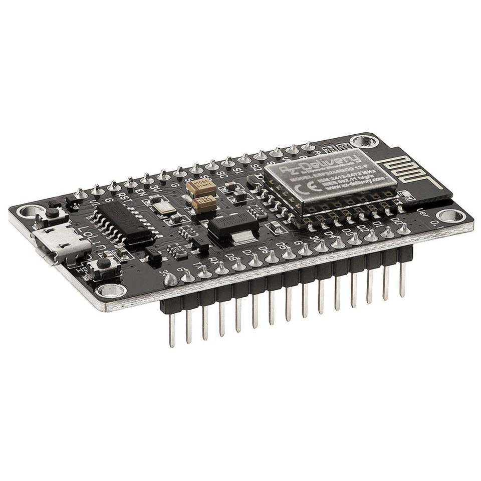 CH340 V3 ESP8266 NodeMCU Arduino kompatibel Lua Lolin WLAN Micro WiFi ESP-12 F - Bild 2 von 4