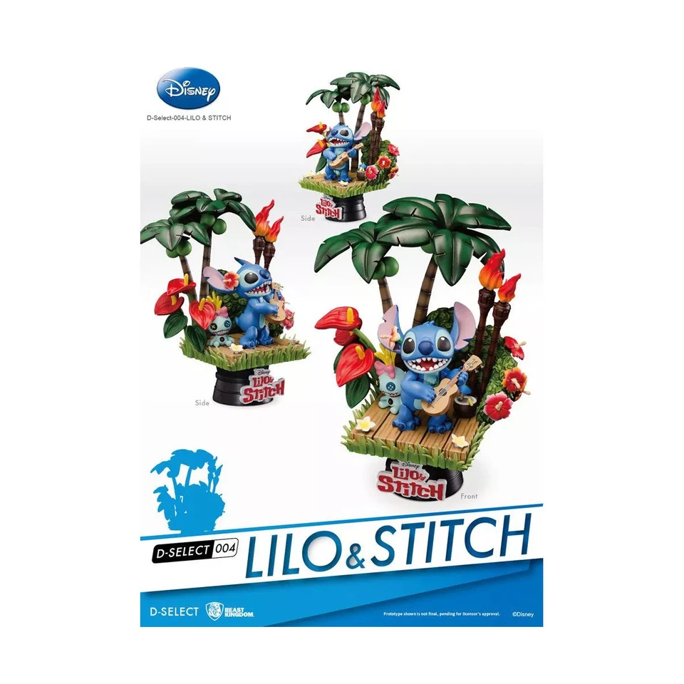 Figurine Diorama D-Stage Stitch 14cm disney