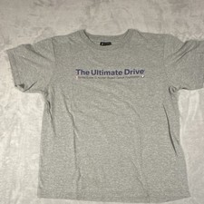 Vintage BMW The Ultimate Drive T Shirt Mens Medium M Gray Susan G Komen