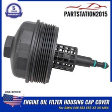 For Bmw E36 E39 E46 E53 E85 M54 Engine Oil Filter Housing Cover Cap 11421744000