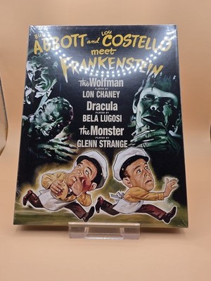Abbott and Costello Meet Frankenstein 4k Uhd Blu-ray W/ Slipcover Ships Boxed!