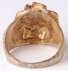 Memento mori skull ring Remember to die signet Antique amulet protecting against — photo 8