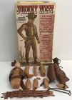 1960 MARX JOHNNY WEST IN ORIGINAL BOX WITH ACCESSORIES #2062 *READ*