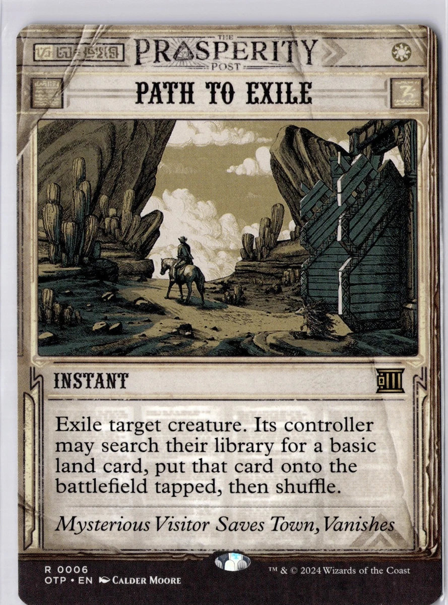 Path to Exile Magic: The Gathering Wizards of the Coast Rare