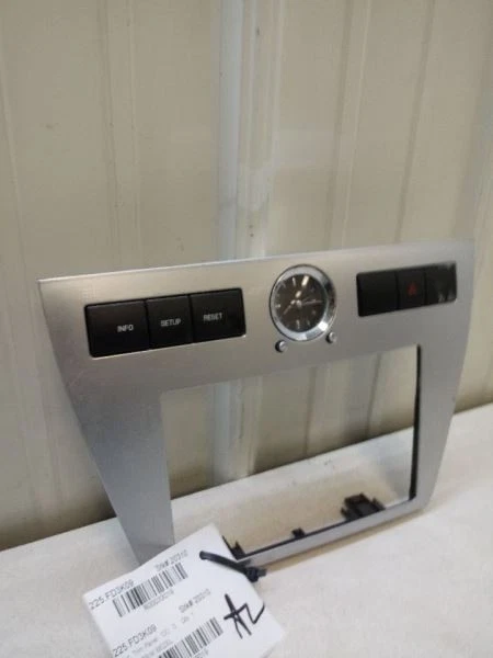 Ford Fusion Milan 2006 07 08 2009 radio clima tablero embellecedor bisel con interruptor de información Foto 2 de 4