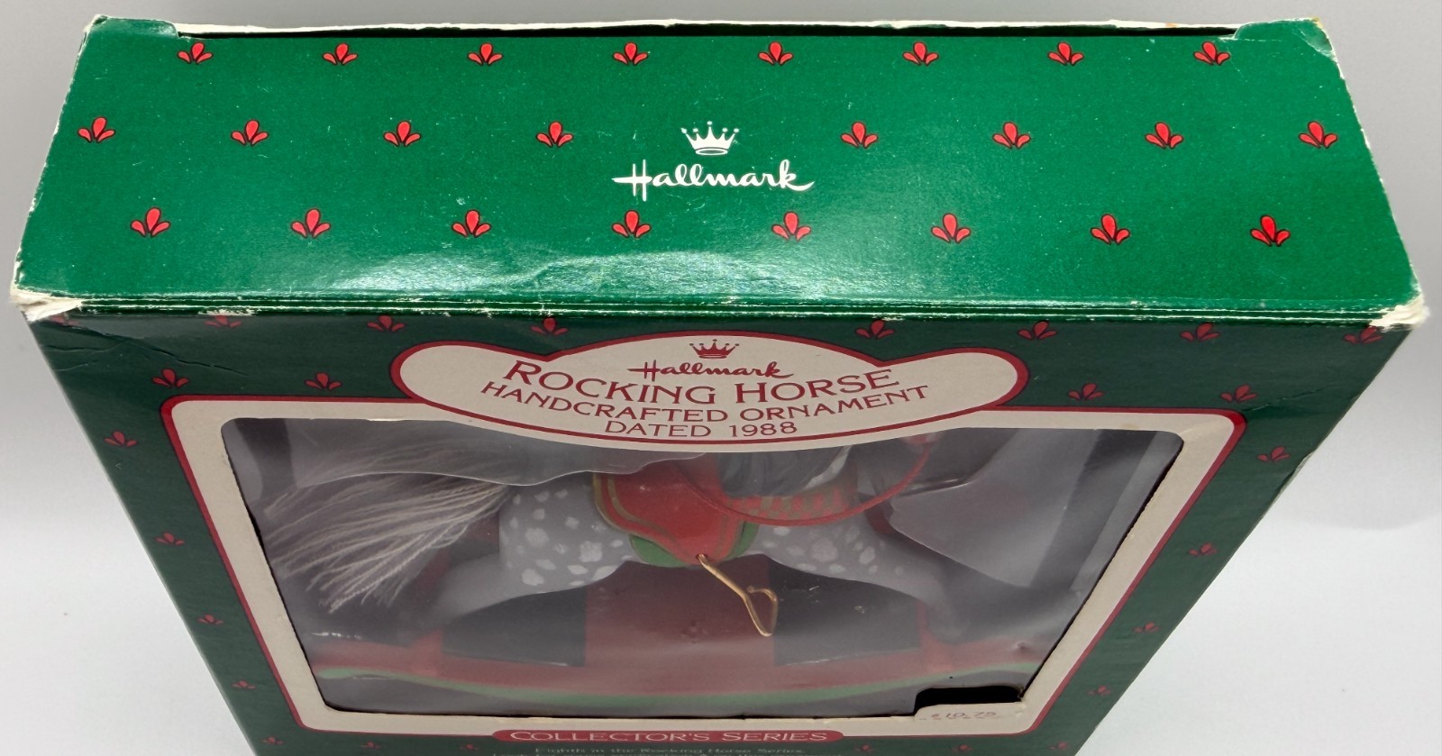 Hallmark Keepsake Rocking Horse 1988 Ornament 8th in Series w/ Box