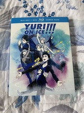 Yuri On Ice: The Complete Series Blu-ray/DVD, 4-Disc Set, 2018 NEW