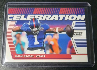 Malik Nabers - Score Football 2025 - New York Giants - Celebration