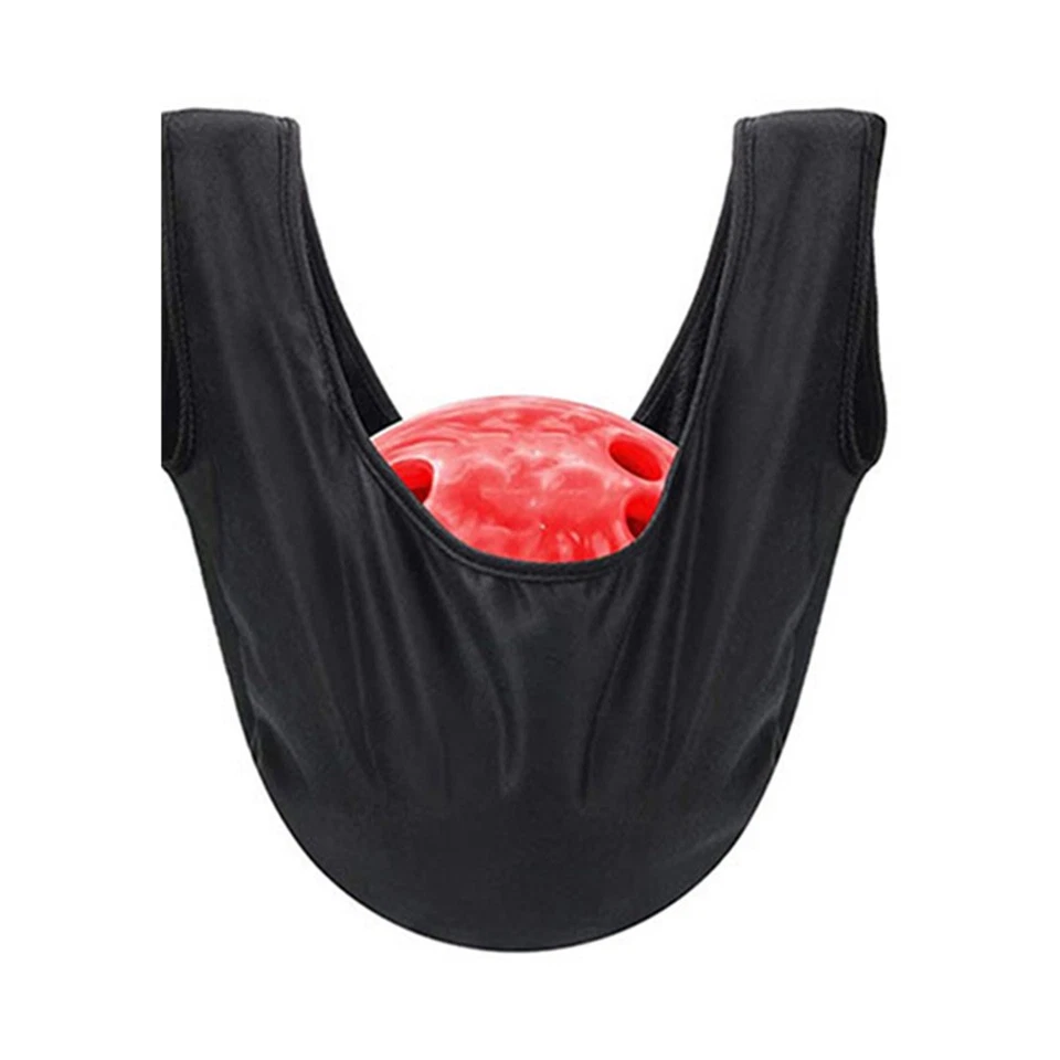 2Pcs Reusable Microfiber Bowling Ball Towels for Home Use Black Durable Cleaner - Image 2 of 4
