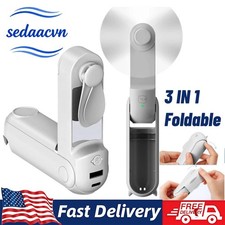 Mini Portable Handheld Turbo Fan USB Rechargeable Cooling Fan Up to 10 Hours US