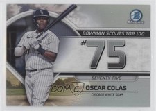 2023 Bowman Bowman Scouts Top 100 Oscar Colas Oscar Colás #BTP-75 1n5