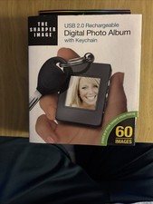 The Sharper Image Digital Photo s with USB 2.0 Rechargeable Keychain - 60 Photos