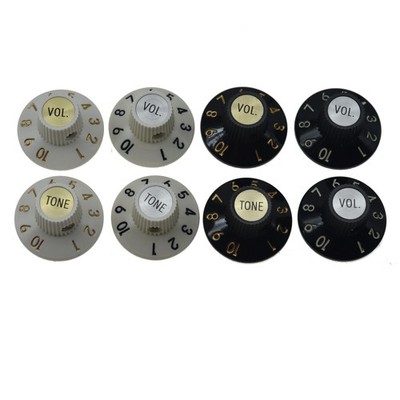 KAISH Skirted Witch Hat Knobs 2V2T for Jazzmaster/Telecaster Custom/Amplifier