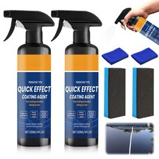 2PCS Advanced Car Quick-Acting Coating Agent Spray, Quick Effect Coating...