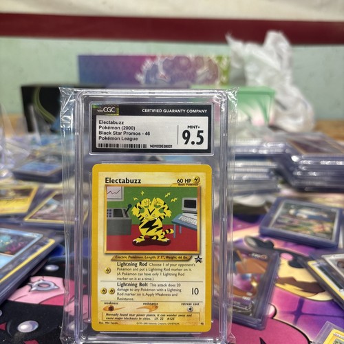 Electabuzz graded CGC 9.5 for sale on eBay