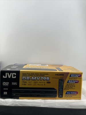 その他 Dr.DMAT DVD-BOX 9jupf8b JVC DR-MV79B DVD VHS VCR Recorder HDMI 1080p Open Box Very Clean