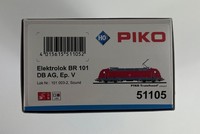 Piko 51105 H0 Dc BR101 E-Lok Ep. V Db Ag Sound