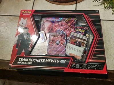 Pokemon Mewtwo Ex De Team Rocket Deutschland - NEU + OVP Retouren Ware Lilla 
