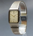Vintage 1980 Exc+5 Seiko Dolce 9531-5160 Gold Tungsten Quartz Men's Watch JAPAN