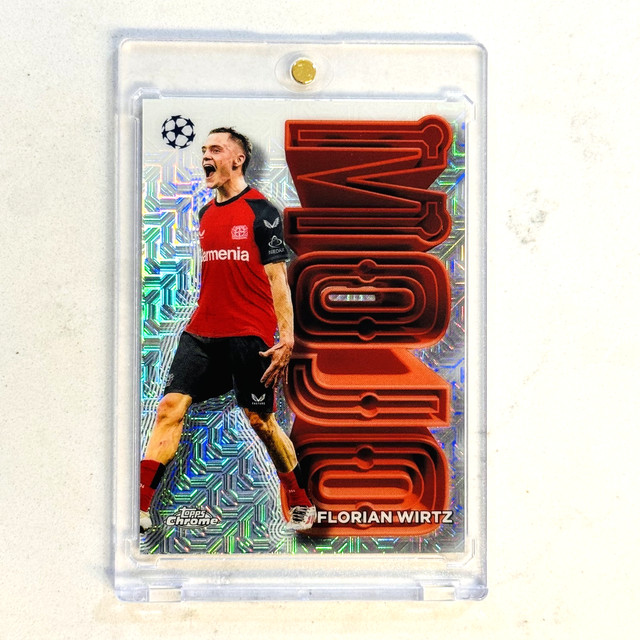 2024-25 Topps Chrome Mojo Refractor FLORIAN WIRTZ Case Hit SSP #MJ-5