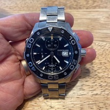 TAG HEUER Aquaracer Calibre 16 Automatic Chronograph Mens Watch Serviced 3
